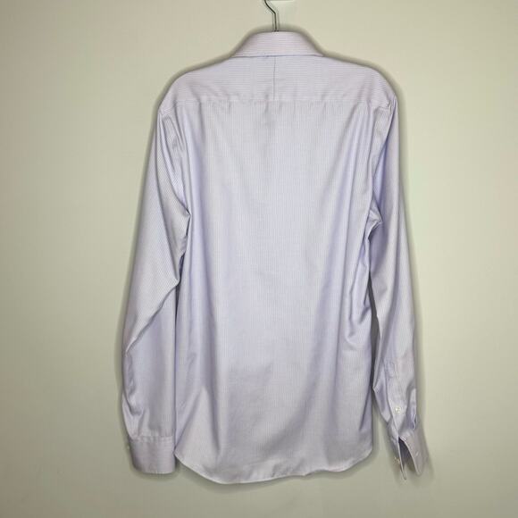 Twillory Non Iron Safe Cotton Tailored Fit Long Sleeve Dress Shirt Mens 16 36/37 - Picture 3 of 7